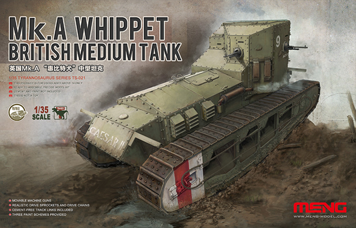 1/35 British Medium Tank MK.A Whippet