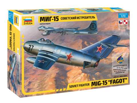 Model Kit letadlo 7317 - MIG-15 "Fagot" (1:72)