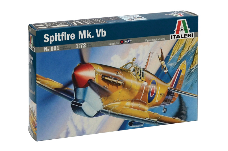 Fotografie Model Kit letadlo 0001 - SPITFIRE MK.VB (1:72)