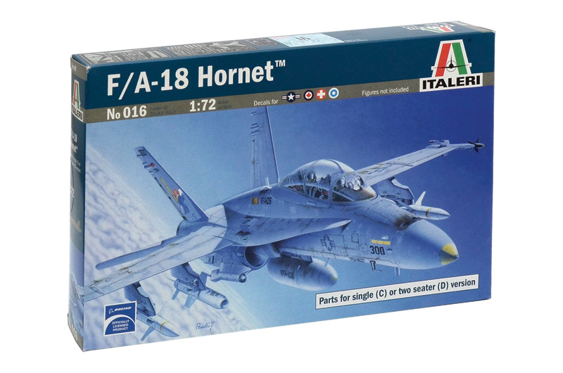Fotografie Model Kit letadlo 0016 - F/A-18C/D WILD WEASEL (1:72)