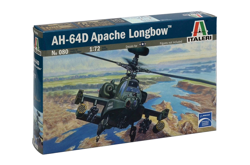 Fotografie Model Kit vrtulník 0080 - AH-64 D APACHE LONGBOW (1:72)