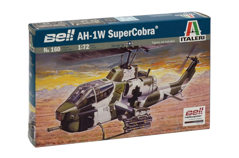 Model Kit vrtulník 0160 - AH-1W SUPER COBRA (1:72)