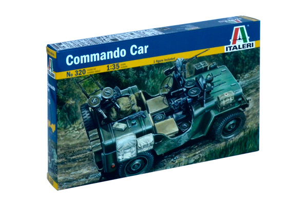 Fotografie Model Kit military 0320 - COMMANDO CAR (1:35)