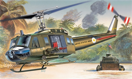 Fotografie Model Kit vrtulník 1247 - UH-1D IROQUOIS (1:72)