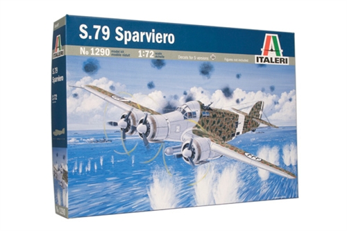 Fotografie Model Kit letadlo 1290 - S.79 Sparviero (1:72)