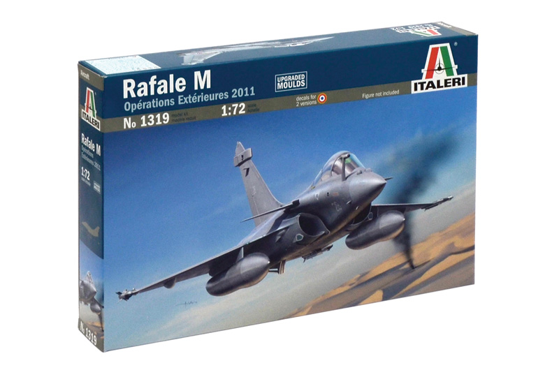 Fotografie Model Kit letadlo 1319 - RAFALE M OPERATIONS EXTERIEURES 2011 (1:72)