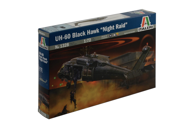 Model Kit vrtulník 1328 - UH-60/MH-60 BLACK HAWK "NIGHT RAID" (1:72)