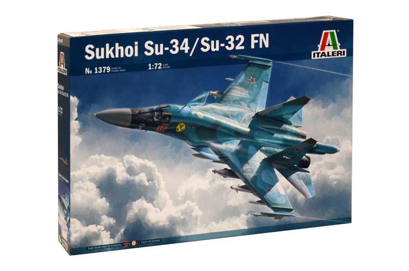 Fotografie Model Kit letadlo 1379 - SUKHOI SU-34/SU-32 FN (1:72)