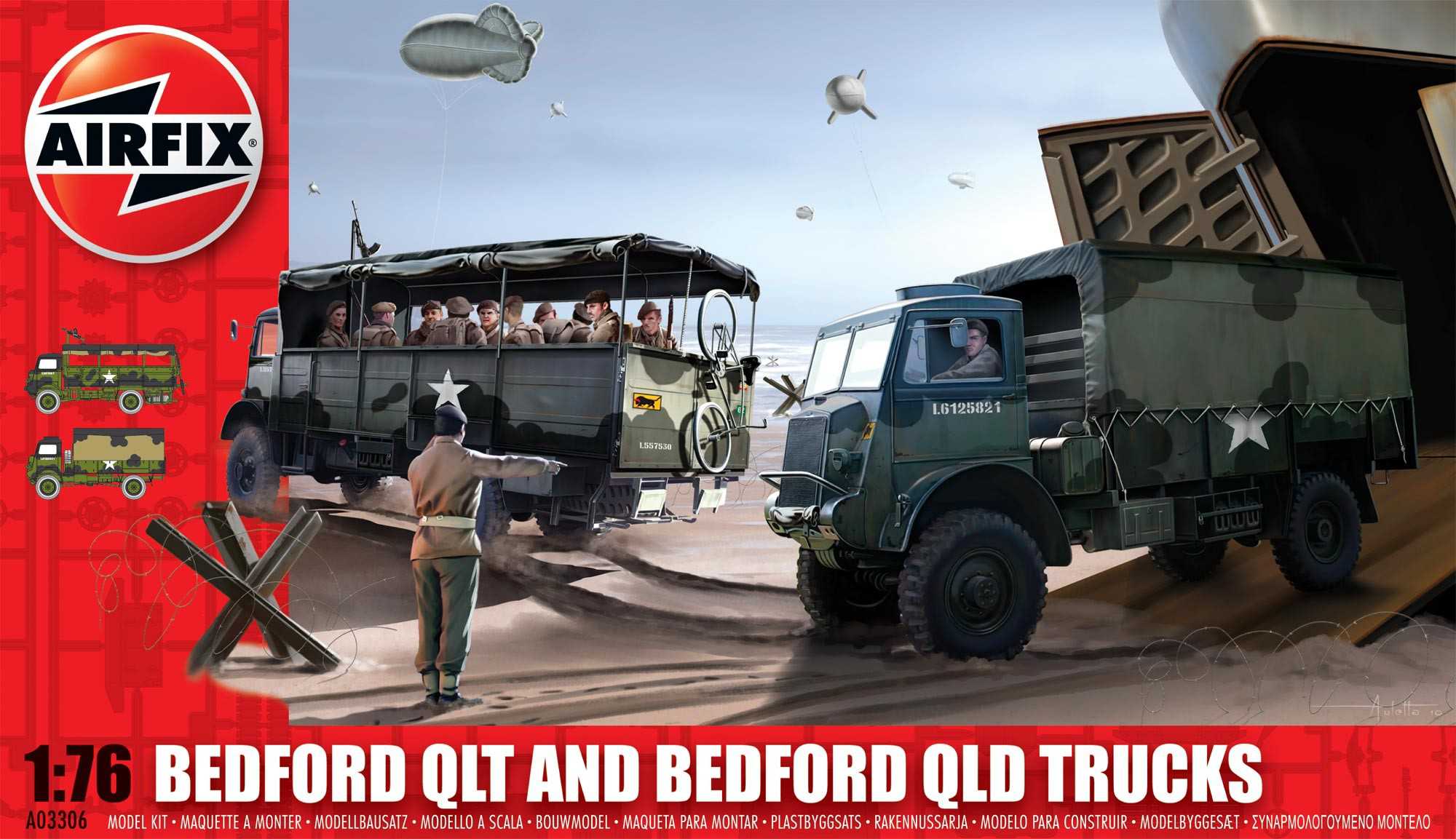 Fotografie Classic Kit military A03306 - Bedford QLD/QLT Trucks (1:76)