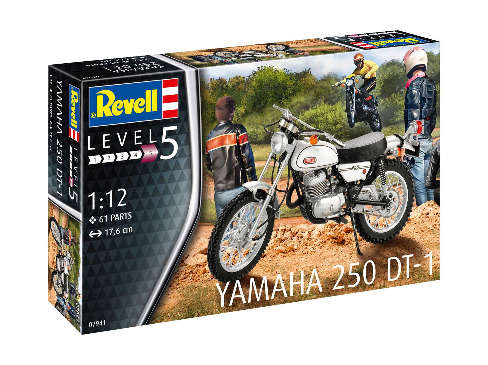 Fotografie Plastic ModelKit motorka 07941 - Yamaha 250 DT-1 (1:12)