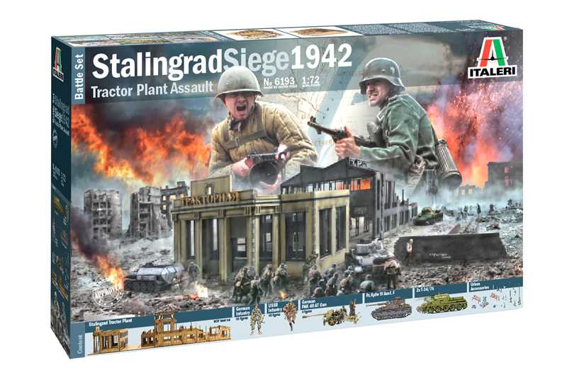 Fotografie Model Kit diorama 6193 - STALINGRAD SIEGE 1942 (1:72)