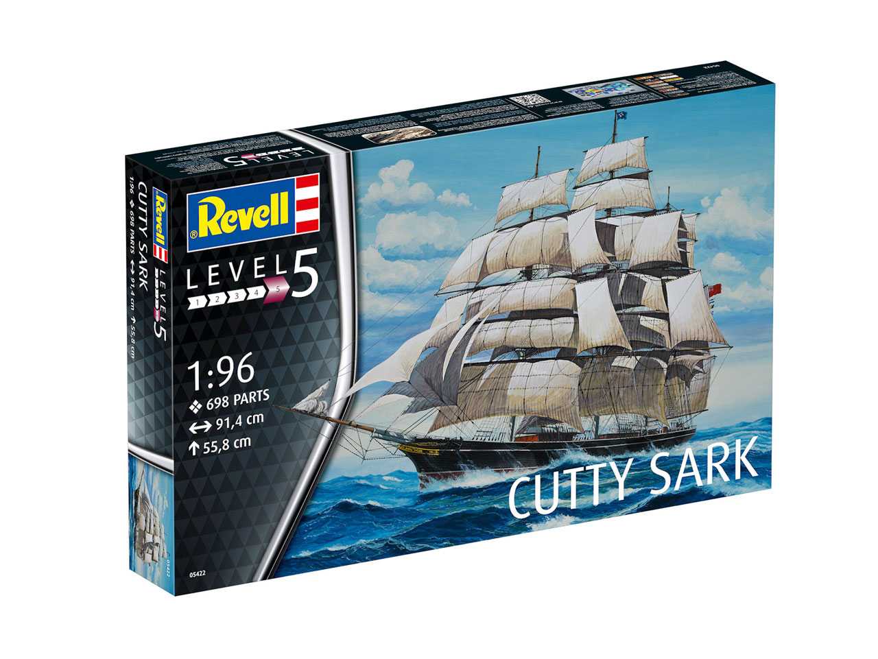 Fotografie Plastic ModelKit loď 05422 - Cutty Sark (1:96)