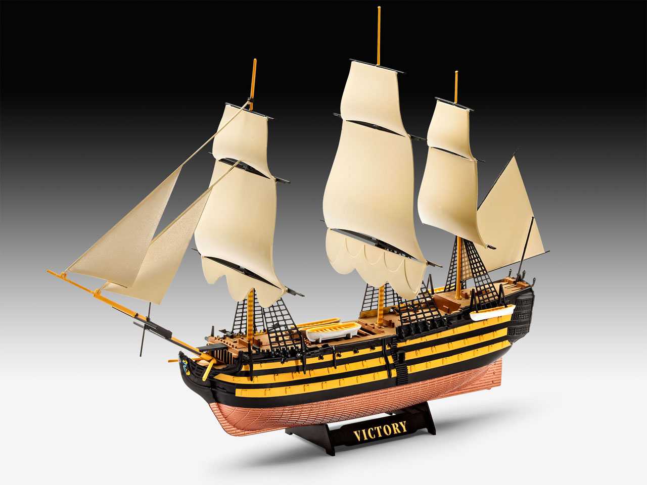 Fotografie Plastic ModelKit loď 05819 - HMS Victory (1:450)