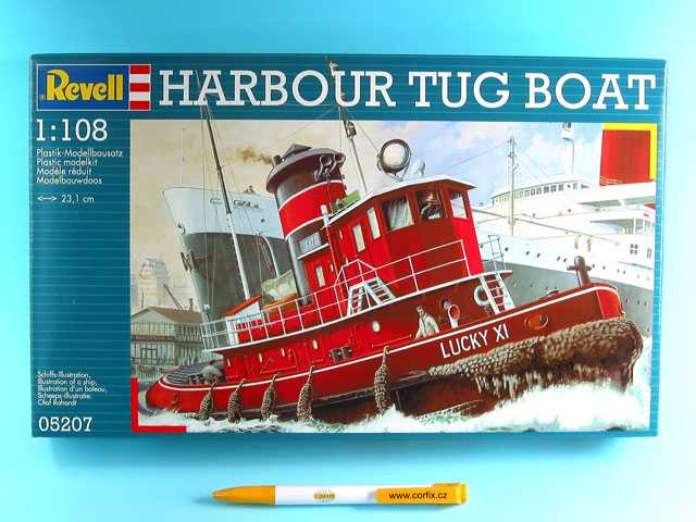 Fotografie Plastic ModelKit loď 05207 - Harbour Tug Boat (1:108)