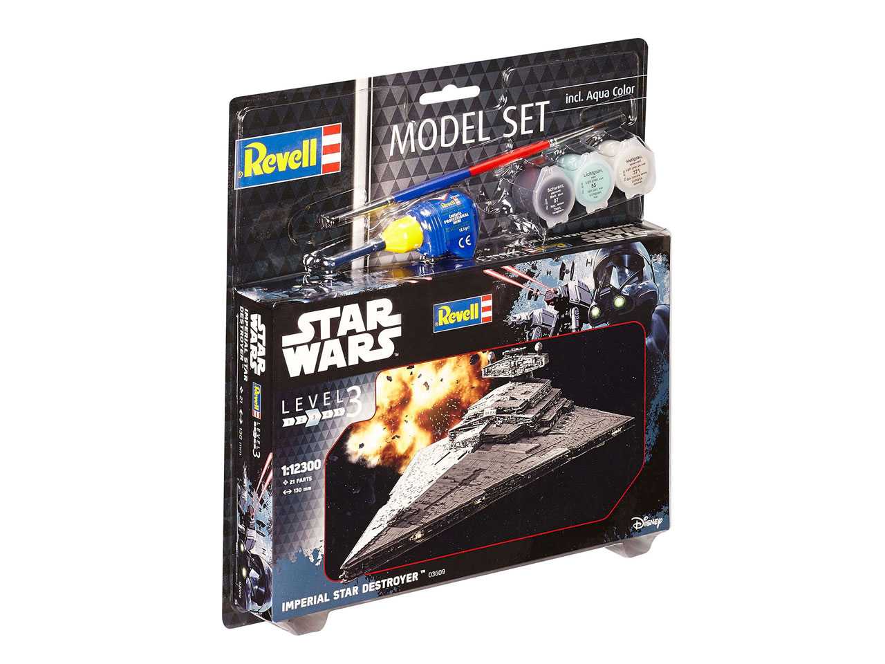 Fotografie ModelSet SW 63609 - Imperial Star Destroyer (1:12300)