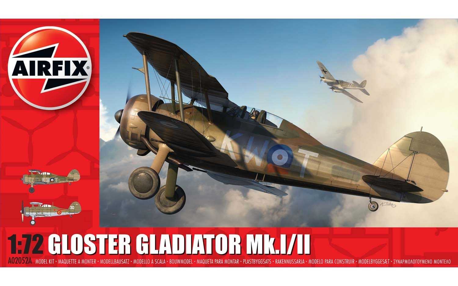 Classic Kit letadlo A02052A - Gloster Gladiator Mk.I/Mk.II (1:72)