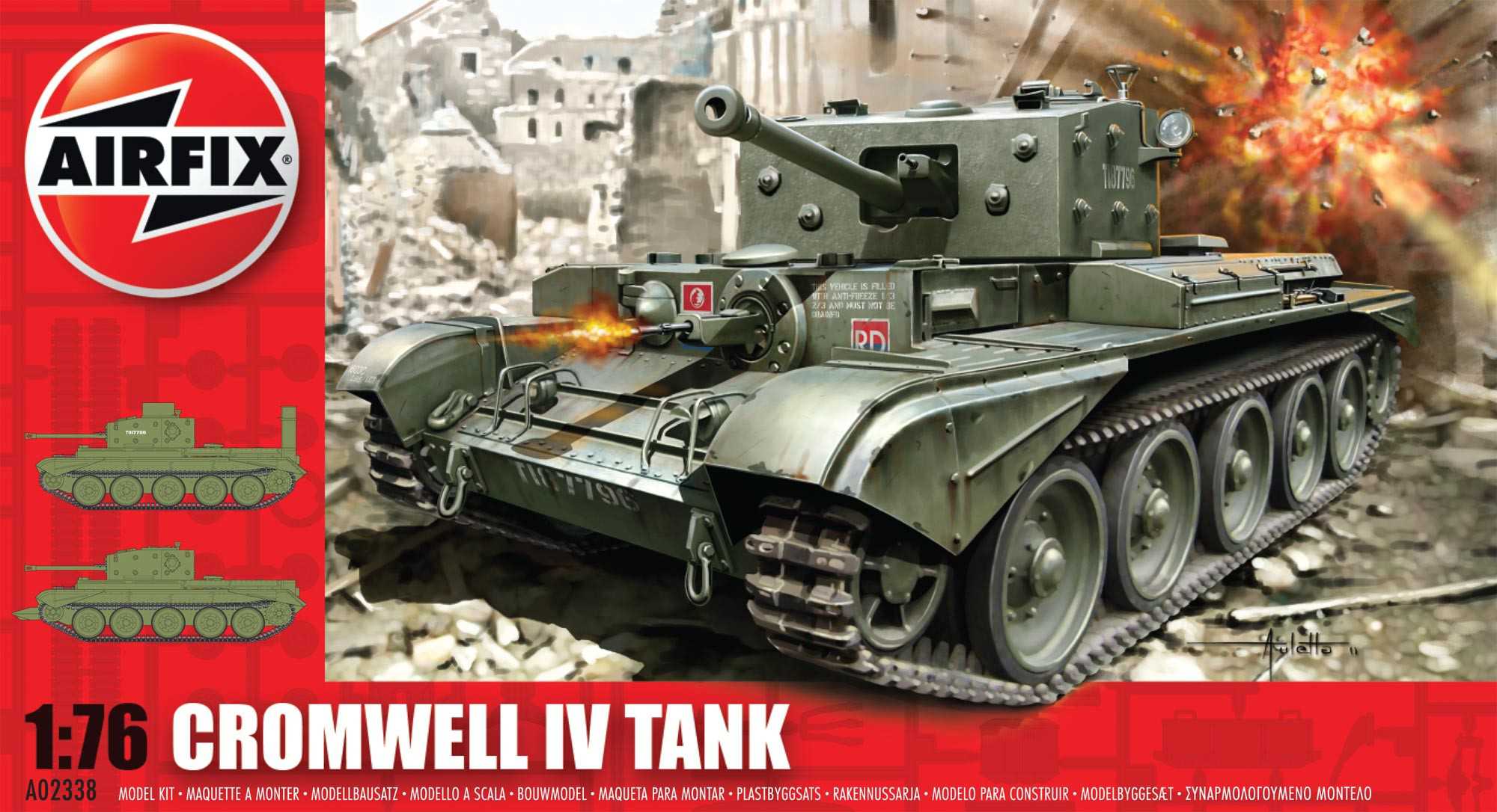 Fotografie Classic Kit tank A02338 - Cromwell Mk.IV Cruiser Tank (1:76)