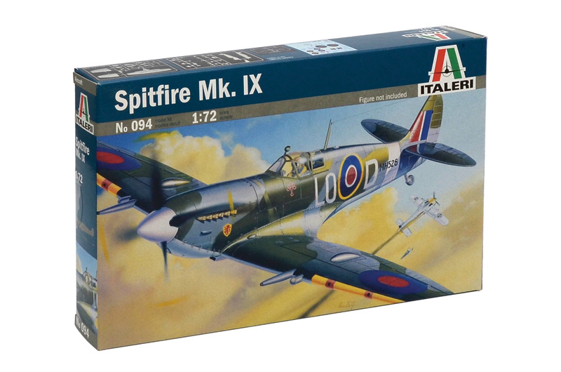 Model Kit letadlo 0094 - SPITFIRE MK.IX (1:72)