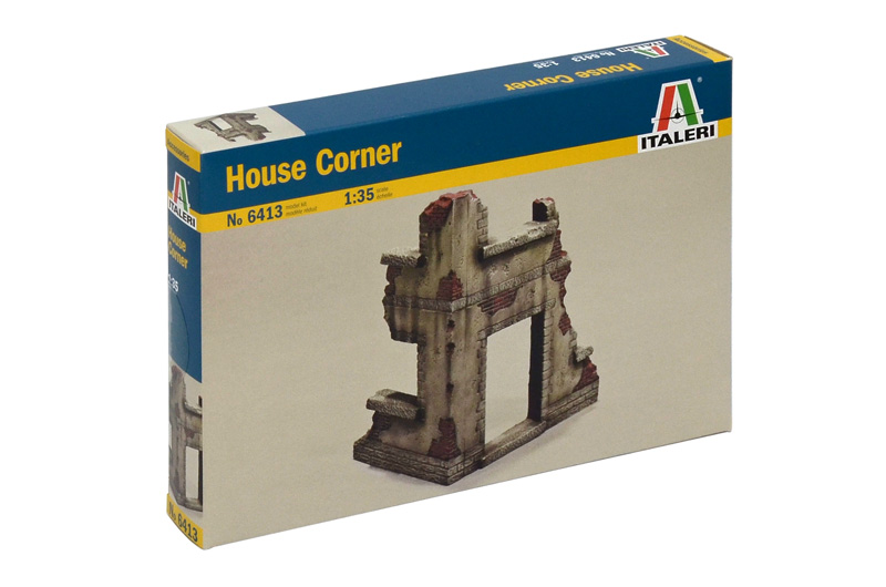 Fotografie Model Kit budova 6413 - HOUSE CORNER (1:35)