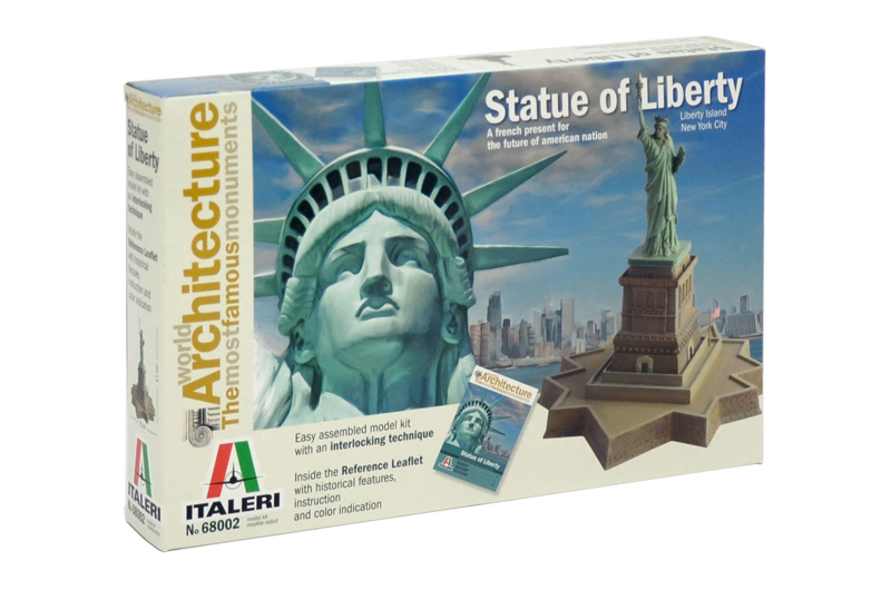 Fotografie World of Architecture budova 68002 - THE STATUE OF LIBERTY (29,0 cm)