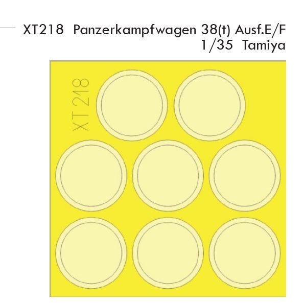 1/35 Panzerkampfwagen 38(t) Ausf.E/F (TAMIYA)