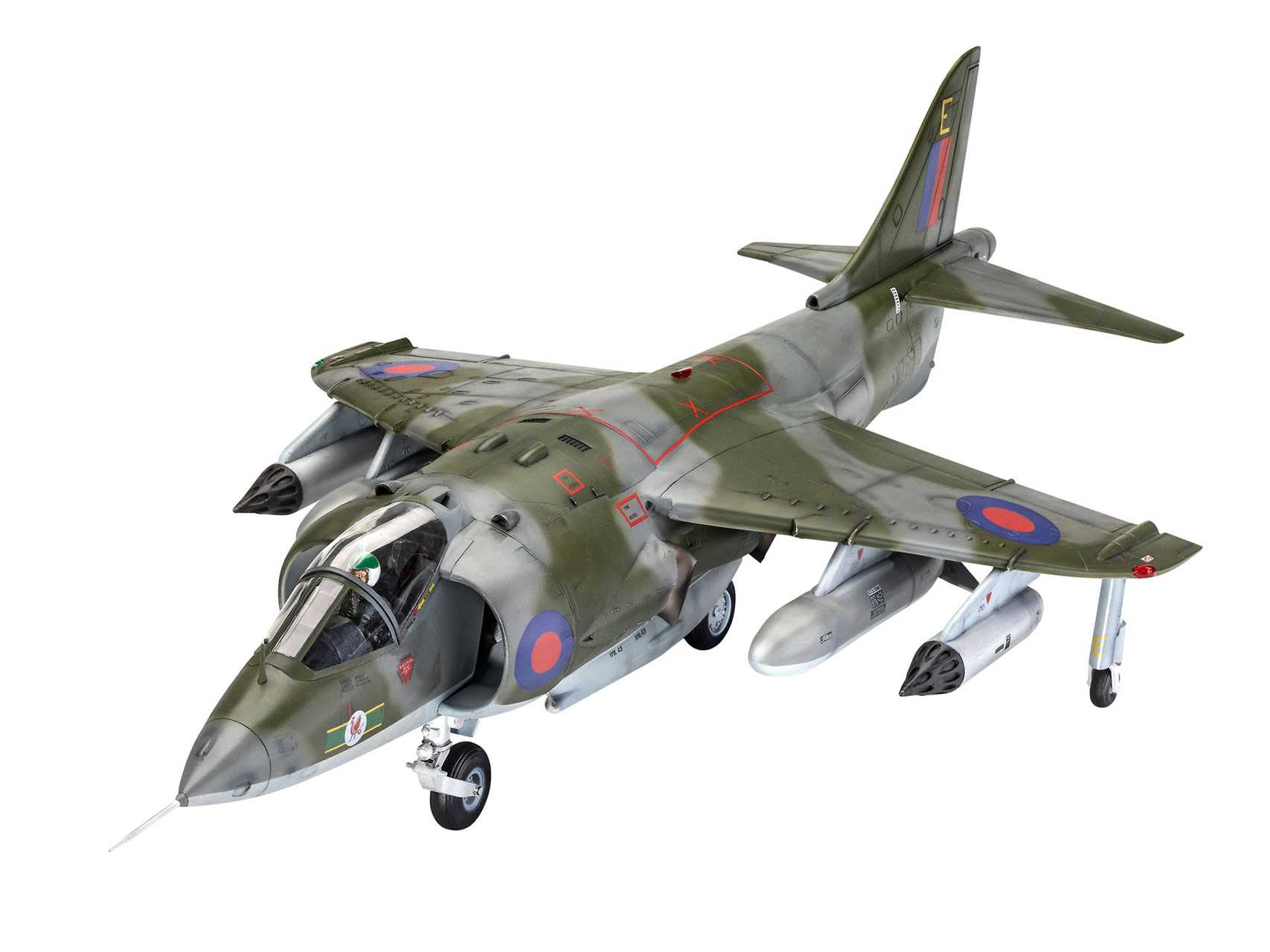 Fotografie Gift-Set letadlo 05690 - Harrier GR.1 (1:32)