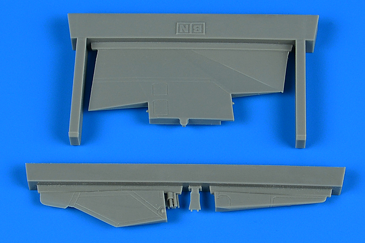 1/48 MiG-23BN correct tail fin (Trumpeter)