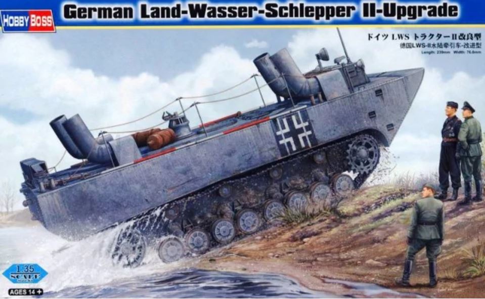 1/35 German Land-Wasser-Schlepper II-Upgraded