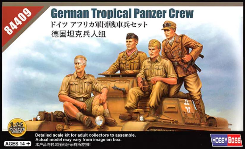 Fotografie 1/35 German Tropical Panzer Crew