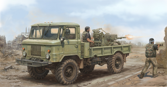 1/35 GAZ-66 with ZU-23-2