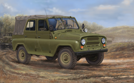 1/35 Sov. UAZ-469 All terrain vehicle