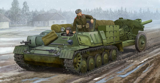 Fotografie 1/35 Soviet AT-P artillery tractor