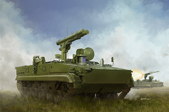 1/35 Russian 9P157-2 Khrizantema-S Anti-tank systém