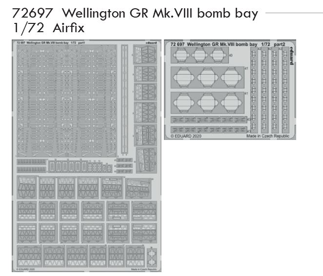 1/72 Wellington GR Mk.VIII bomb bay (AIRFIX)