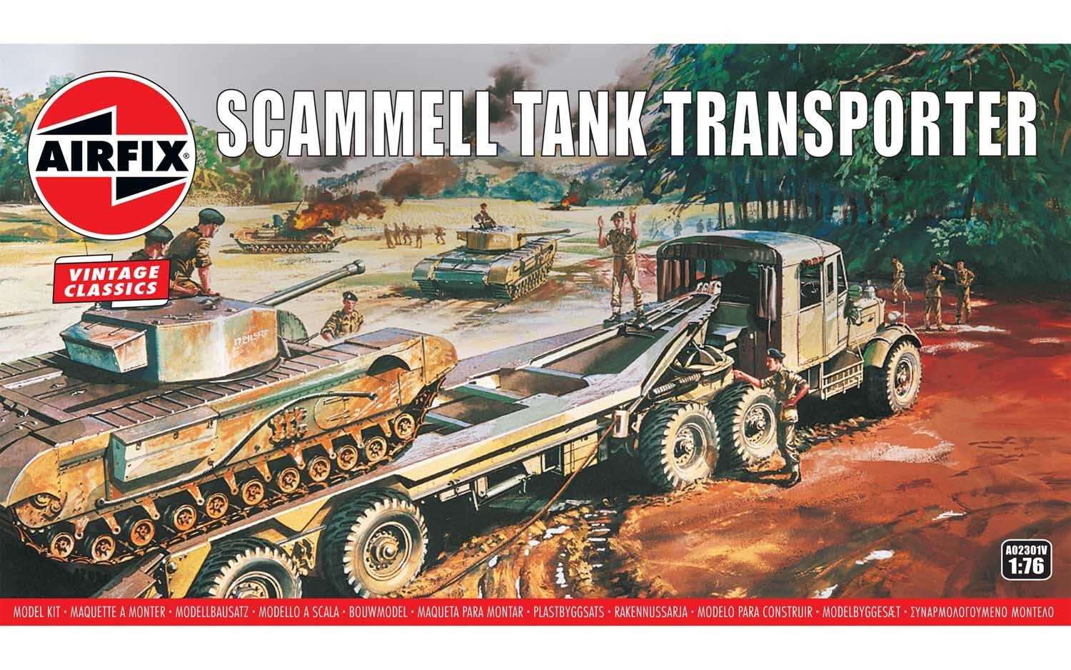 Fotografie Classic Kit VINTAGE military A02301V - Scammell Tank Transporter (1:76)