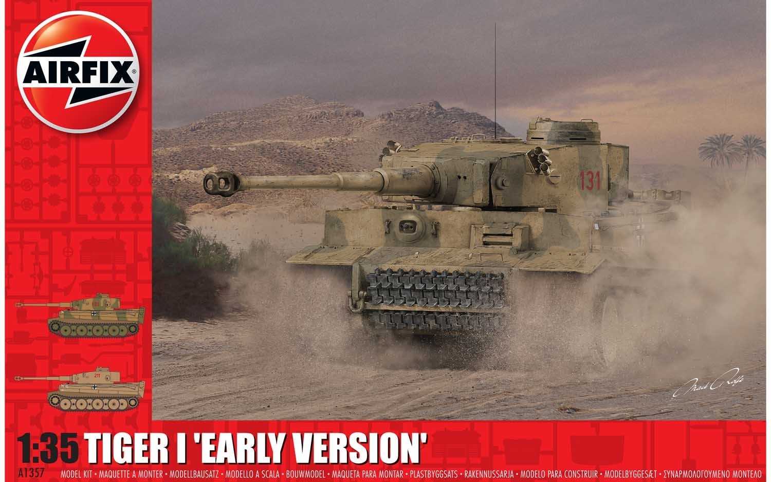 Classic Kit tank A1357 - Tiger 1 Early Production Version (1:35)