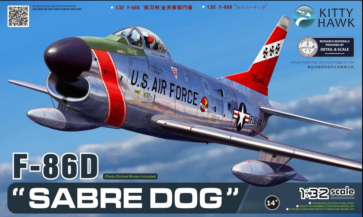1/32 F-86 D "Sabre Dog"