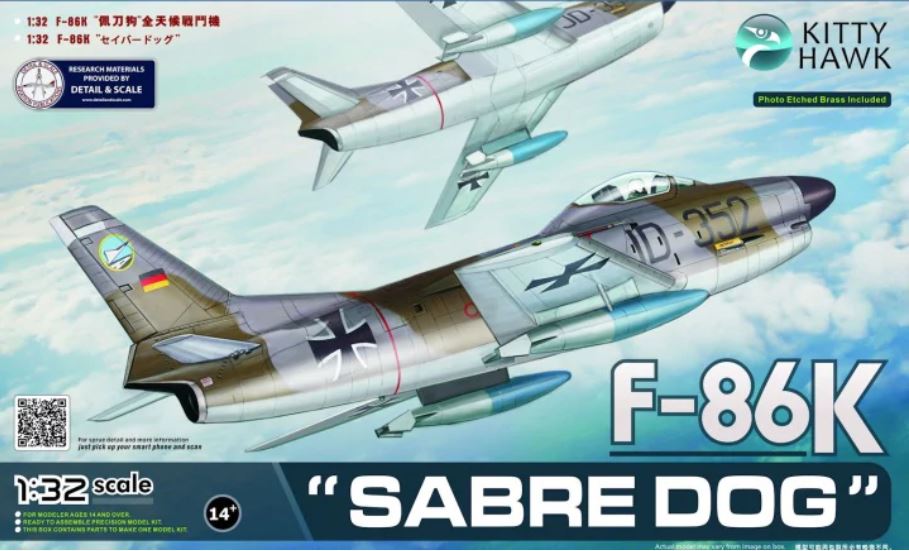 1/32 F-86K "Sabre Dog"