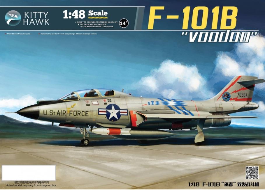 Fotografie 1/48 F-101B Voodoo