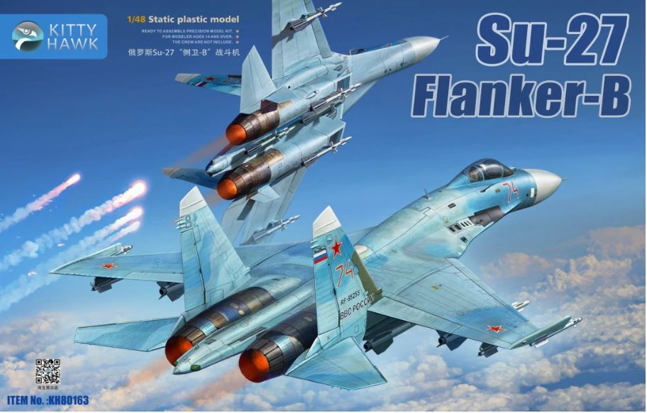 Fotografie 1/48 Su-27 Flanker-B