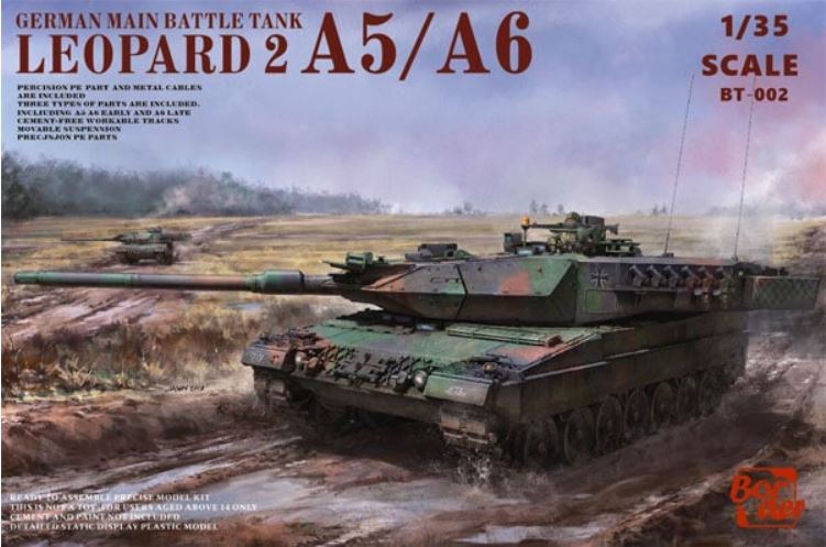 1/35 Leopard 2A5/A6 (A5 A6 Early & A6 Late)