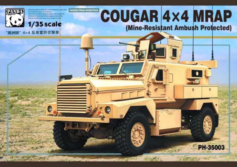 Fotografie 1/35 COUGAR 4X4 MRAP (Mine-Resistant Ambush Protected)
