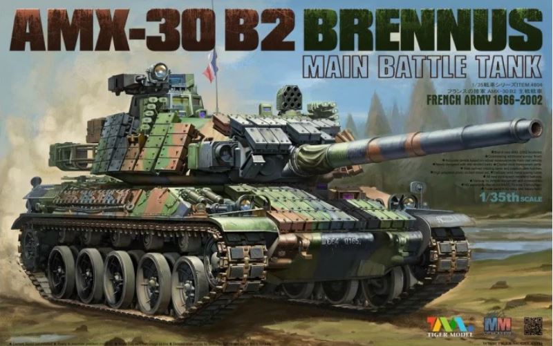 Fotografie 1/35 French Army 1966-2002 AMX-30 B2 BRENNUS Main Battle Tank