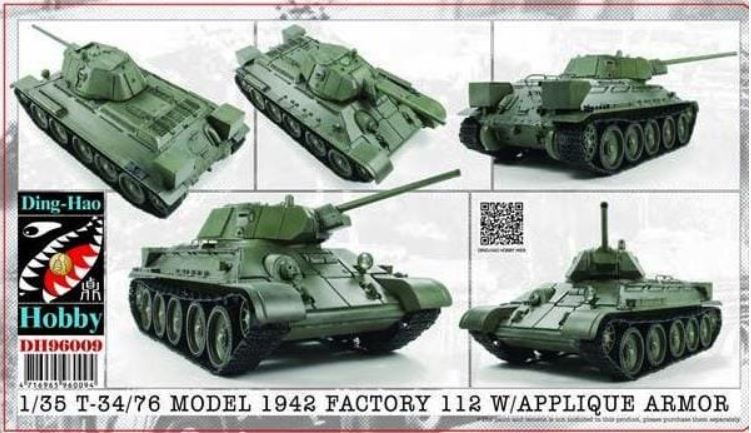 1/35 T-34/76 Model 1942 & Applique Armor