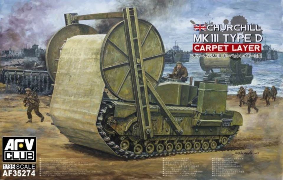 Fotografie 1/35 Churchill Mk.III Type D Carpet Layer