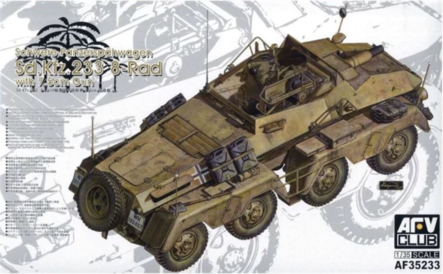Fotografie 1/35 Sd.Kfz.233 8-Rad w/7.5cm Gun