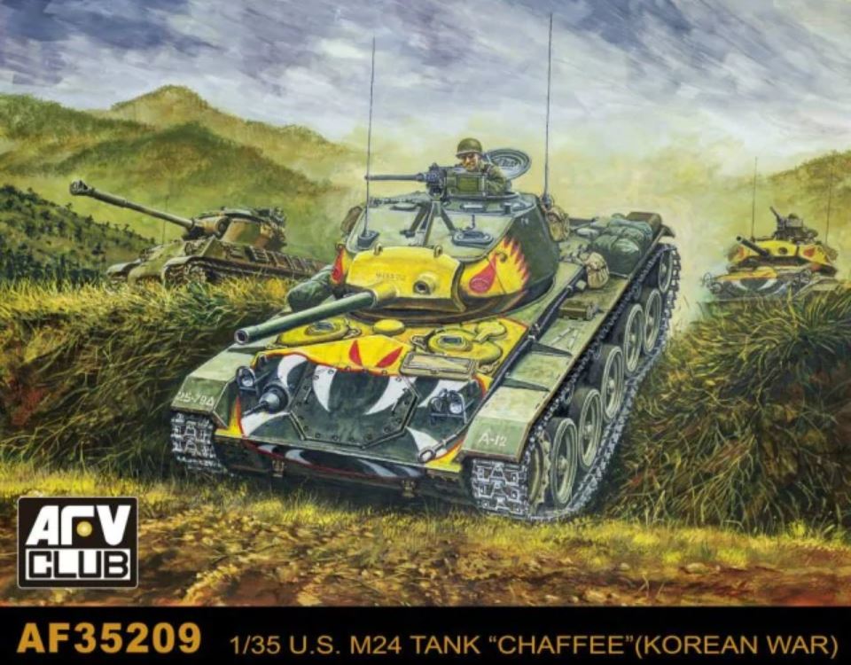 Fotografie 1/35 U.S. M24 Tank "Chaffee" (Korean War)