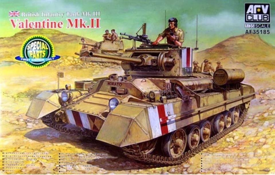 1/35 British Infantry Tank Mk.III Valentine Mk.II