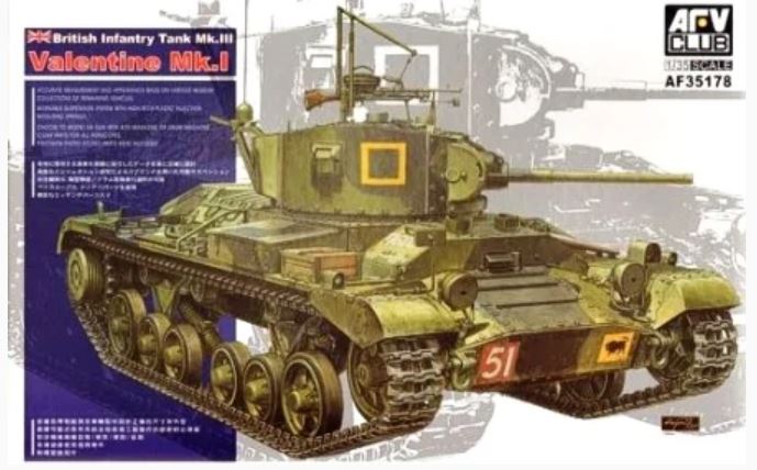 1/35 British Infantry Tank Mk.III Valentine Mk.I