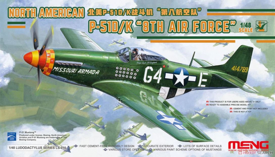 Fotografie 1/48 North American P-51D/K "8th Air Force"
